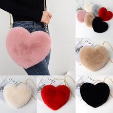 Load image into Gallery viewer, Heart Shaped Crossbody Wallet