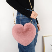 Load image into Gallery viewer, Heart Shaped Crossbody Wallet