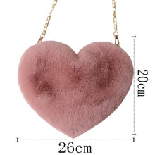 Load image into Gallery viewer, Heart Shaped Crossbody Wallet